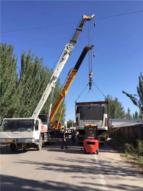 邓州市港口集装箱搬运案例